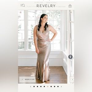 Revelry Dawson Matte Rose Gold